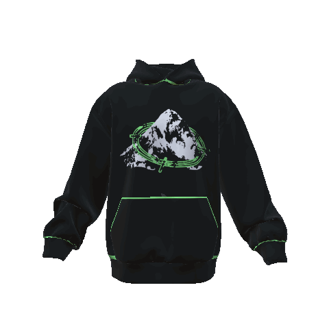 EVEREST LOGO "OG GREEN" HOODIE