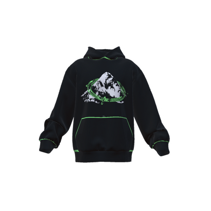 EVEREST LOGO "OG GREEN" HOODIE